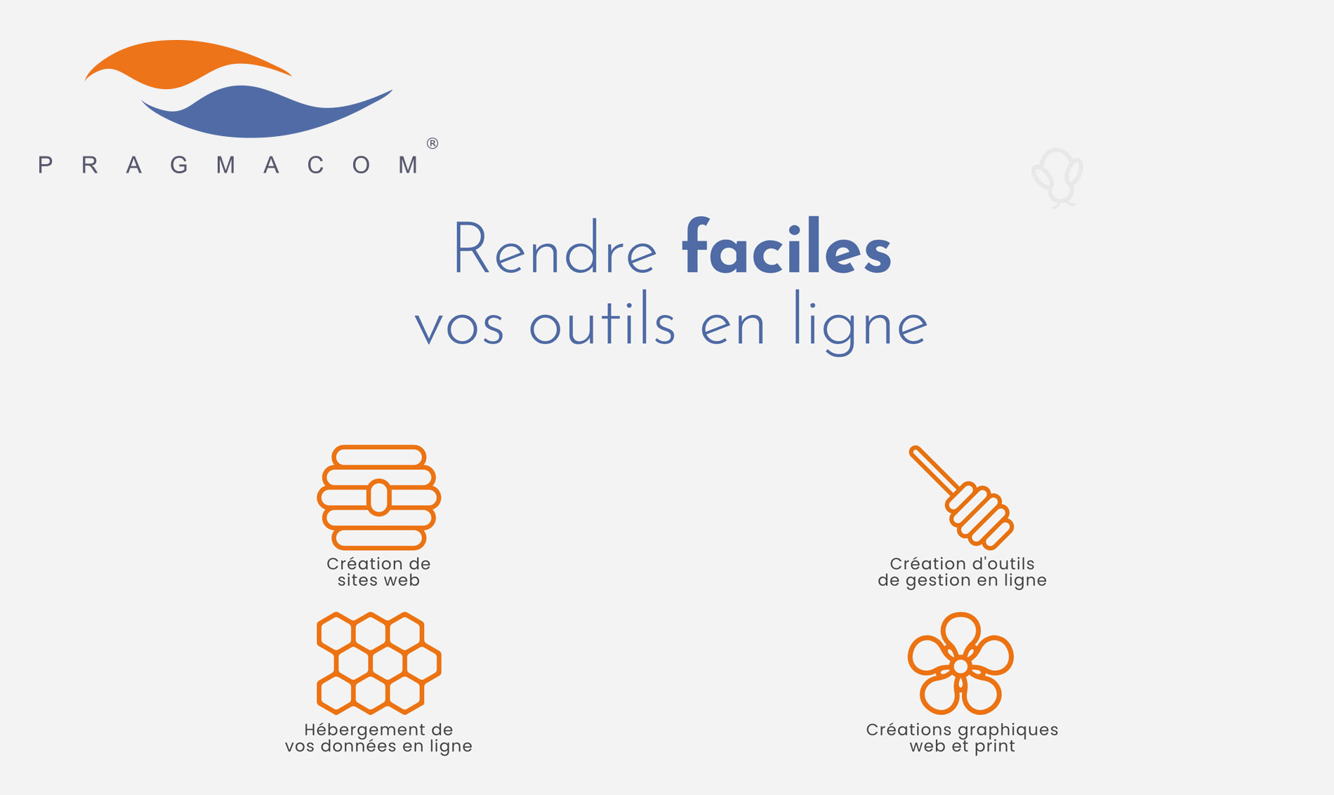 pragmacom.eu site internet faciliter votre présence en ligne boutique en ligne multilingue namur wallonie bruxelles condroz Bienvenue