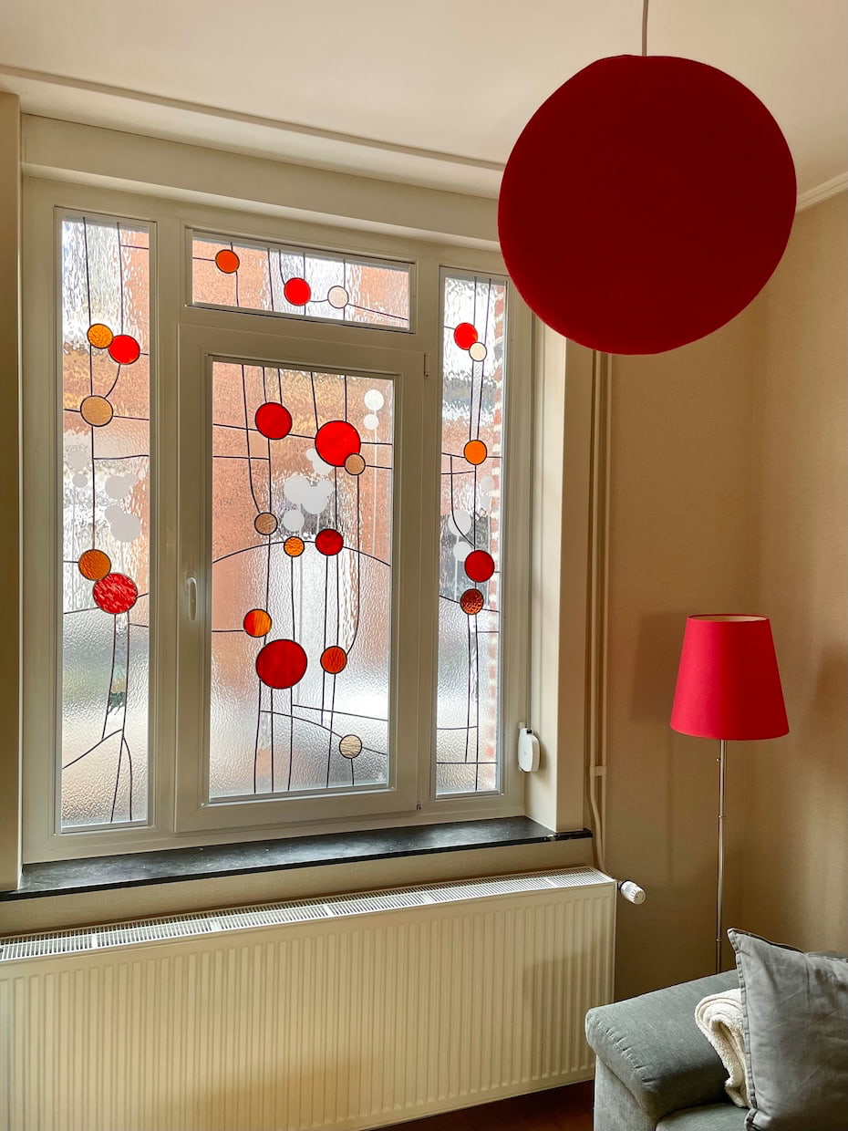 Vitraux contemporain en région Hutoise.